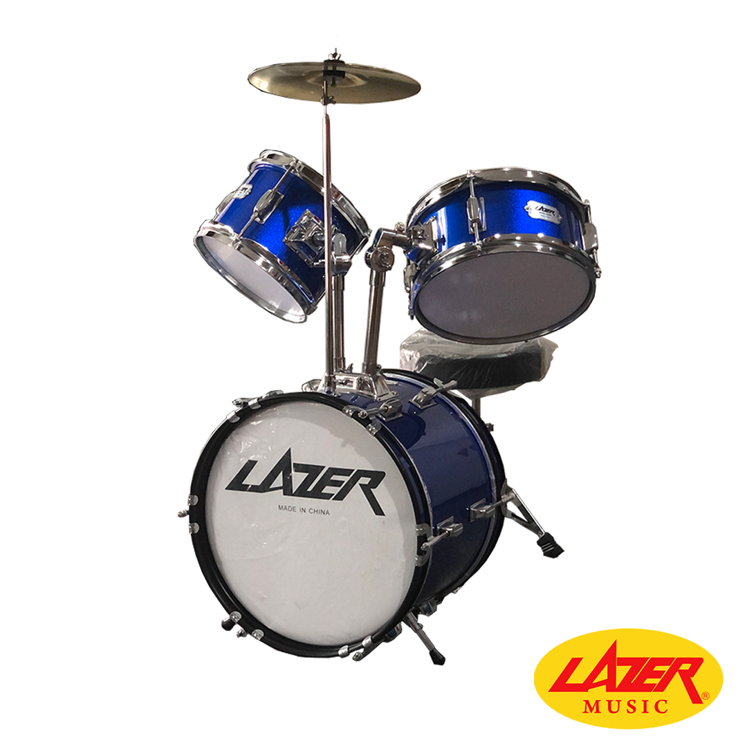 Lazer SJC-303 Kids Drum Set With Throne And Sticks